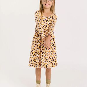 Alice + Ames The Ballet Dress in Flower Power Girls 8 Twirly Circle Skirt